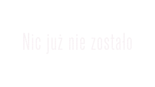 Nic nie zostało